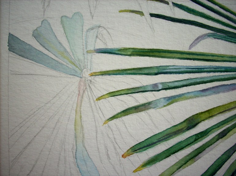 lower left leaf upper left leaf