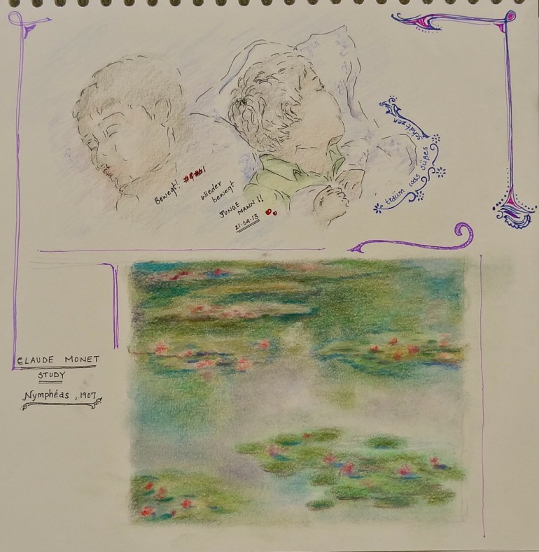 Monet Study , Nympheas