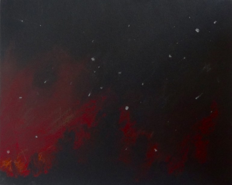 Sketch - Atmospheric , night sky