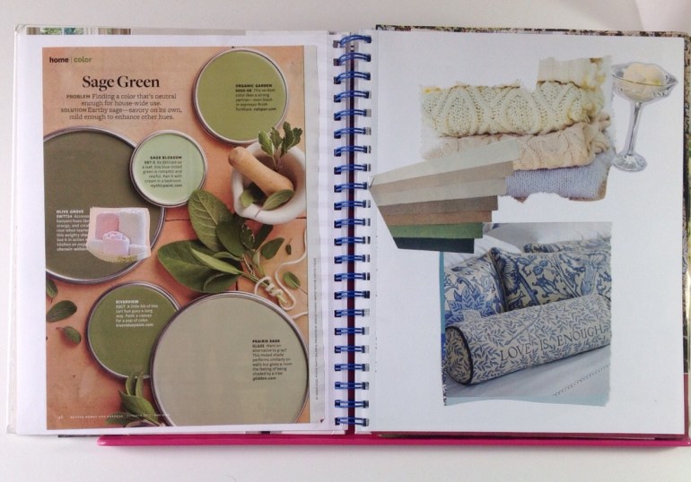 Color inspiration book