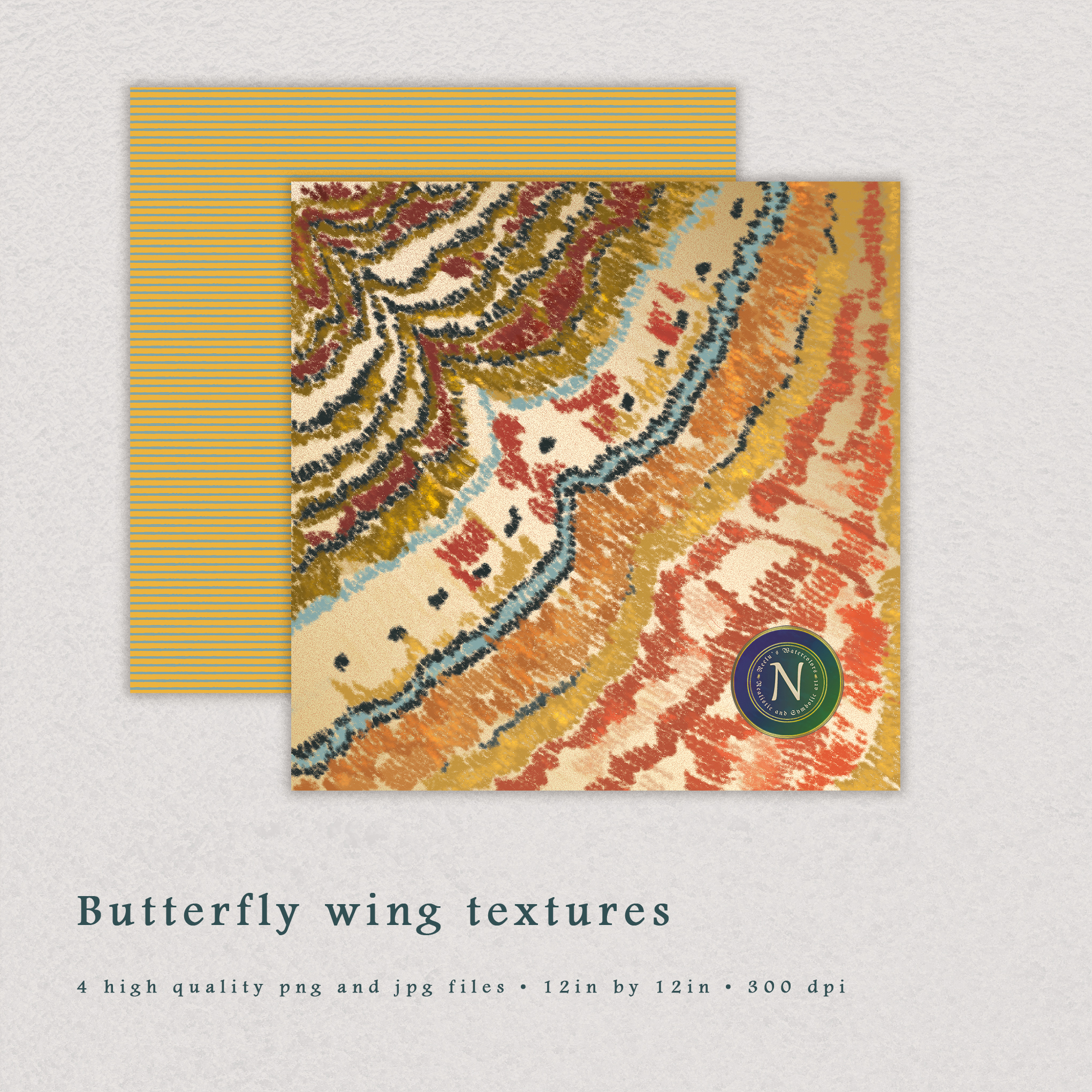 Bees and sun seamless pattern