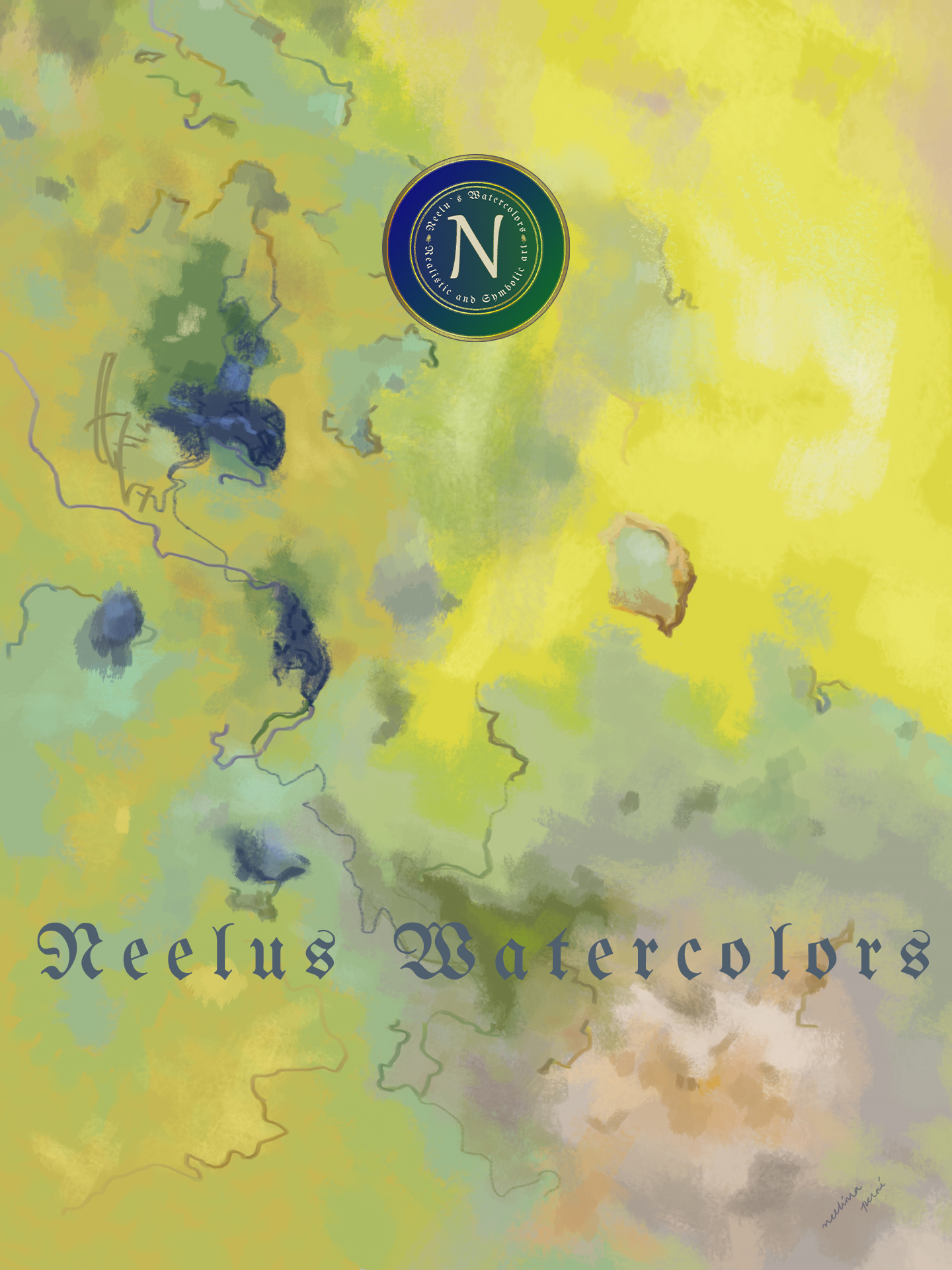 Abstract wall art print