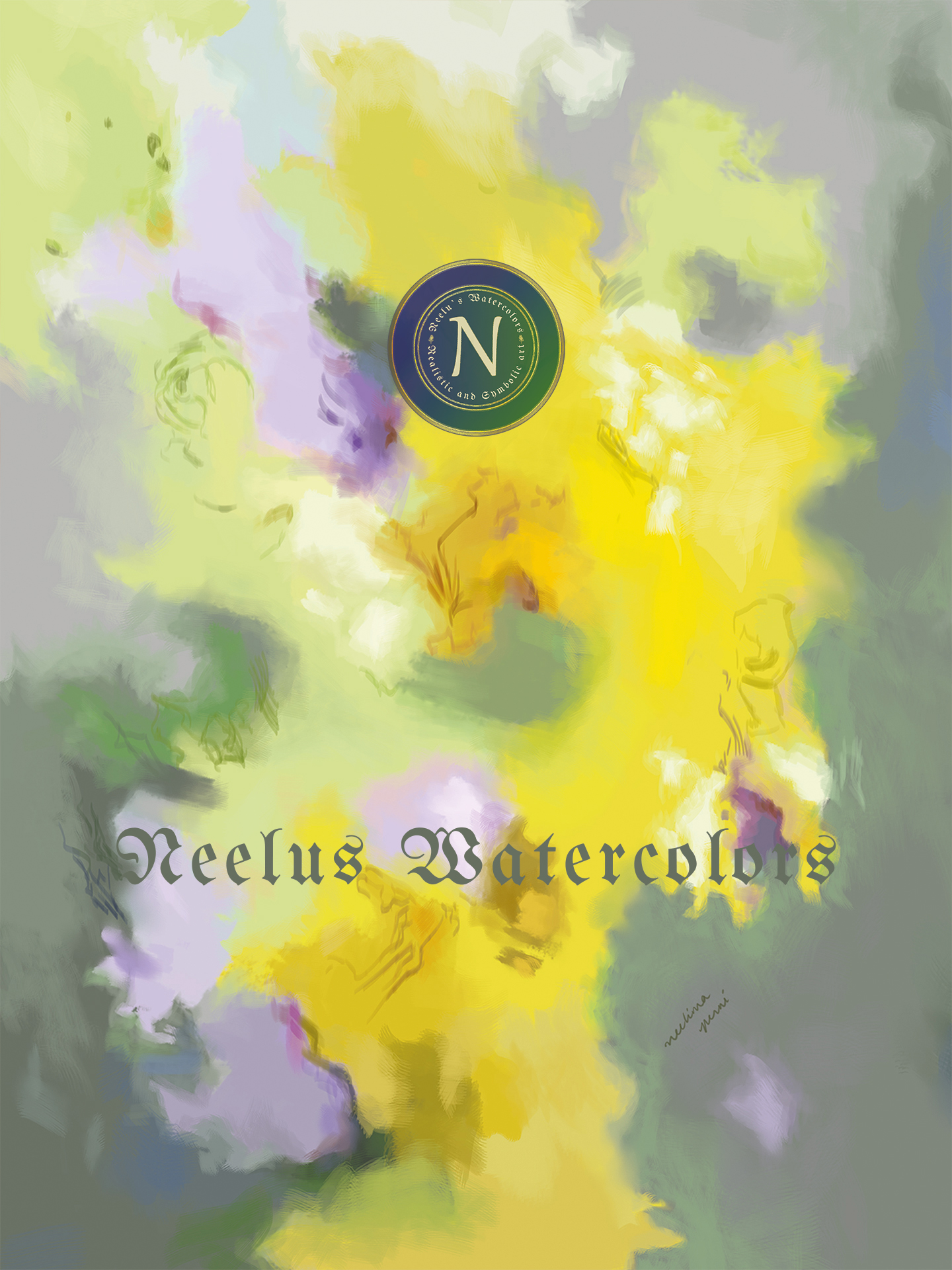 Emergence - abstract art print